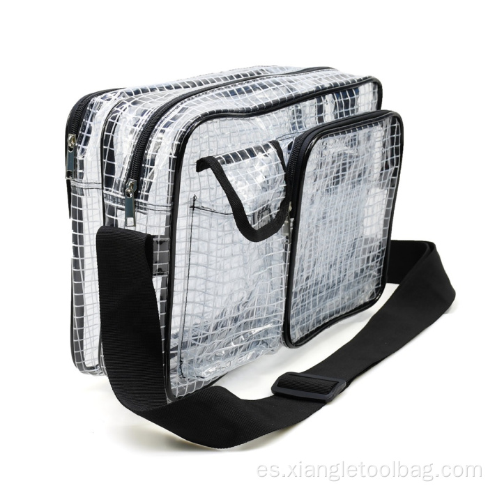 Bolsa de herramientas transparentes PVC ESD Antiestatic Grid Limpia sala de limpieza